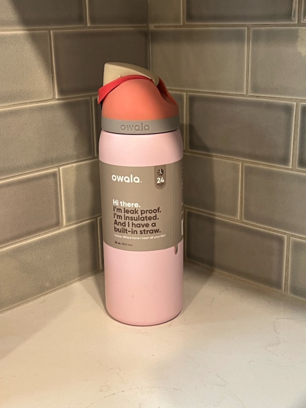 NWT Owala Freesip 32oz Whole Foods Exclusive Peachy Rose